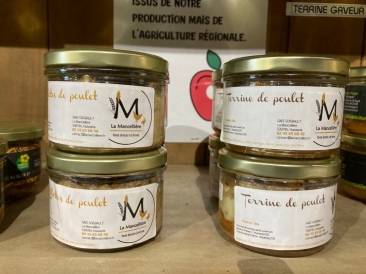 Terrines Poulet Ferme de la Mancelli&egrave;re